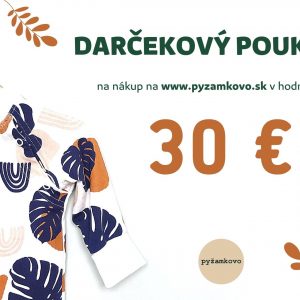 darcekova poukazka 30€