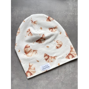 Detská dvojvrstvová čiapka – Croissant